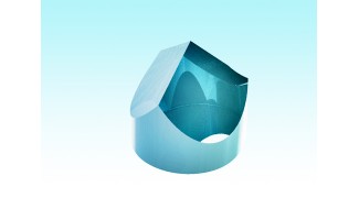 Кубический угловой отражатель диаметром 10 мм из N-BK7